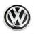 Capac central la butuc roata original Volkswagen, logo crom & inel crom, 56-66 mm