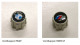 Set capace valve originale BMW pentru valve din aluminiu, logo M