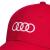 Sapca originala Audi, rosie new