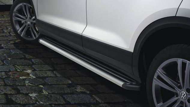Set trepte laterale design off-road originale Volkswagen T-Roc (A11) 2018->