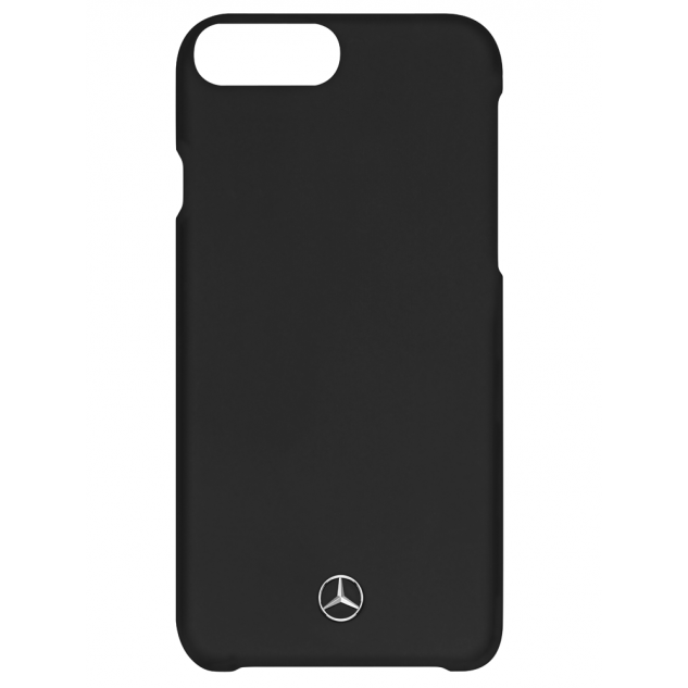 Husa telefon Apple iPhone® 7 Plus si iPhone® 8 Plus, originala Mercedes-Benz, piele neagra