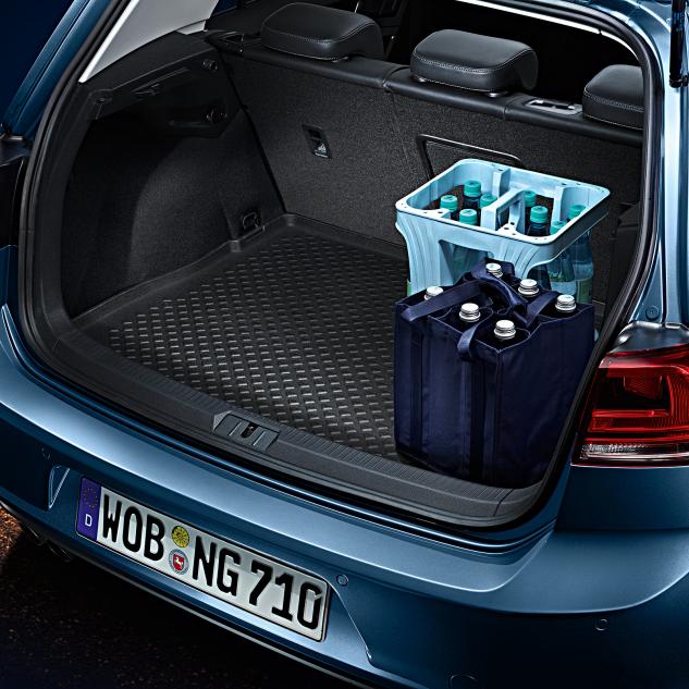 Tava portbagaj originala Volkswagen Golf 7 (A7-5G-BQ) 2013->, poliuretan expandat, podea variabila