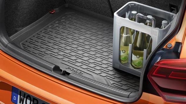 Tava portbagaj originala Volkswagen Polo (AW1) 2018-2021, poliuretan expandat, podea variabila
