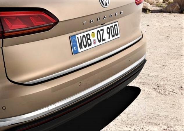 Folie de protectie pentru bara spate, originala Volkswagen Touareg (CR7 / D2) 2018->