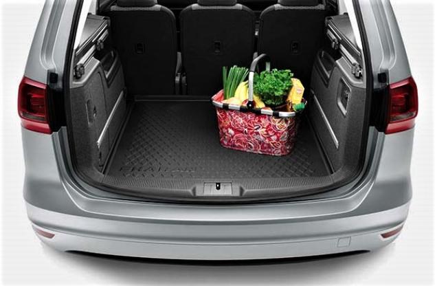 Tava portbagaj originala Volkswagen Sharan (7N) 2011->, poliuretan extrudat
