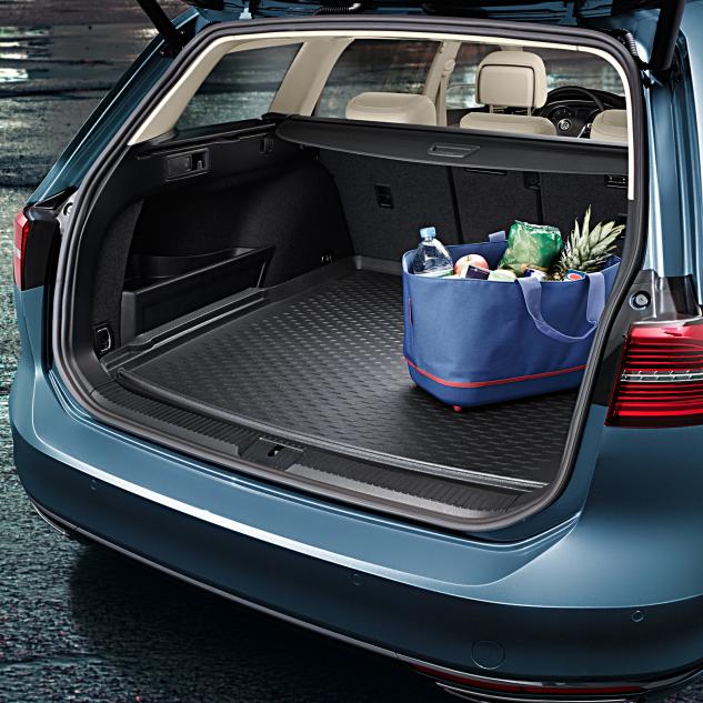 Tava portbagaj originala Volkswagen Passat Variant-Alltrack (B8-3G5) 2015->, poliuretan expandat, podea variabila