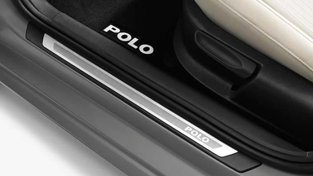 Protectie pentru pragul lateral, originala Volkswagen Polo (A05-A06) 2010-2018, cu 5 usi, otel inox