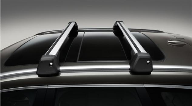 Set bare transversale suport portbagaj originale Volvo XC60 2018->, pentru bare longitudinale