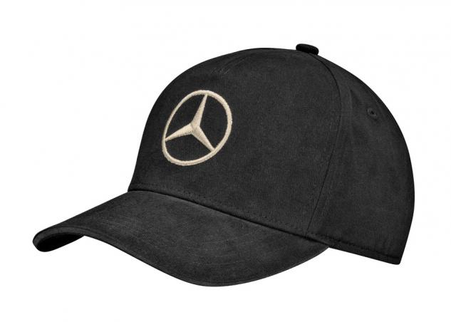 Sapca originala Mercedes-Benz, neagra cu auriu