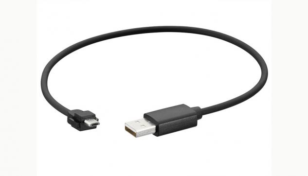 Cablu adaptor Media Interface USB original Mercedes-Benz la conector Micro-USB, modul telefon Bluetooth SAP, Versiunea 4