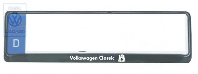 Suport numar de inmatriculare, original Volkswagen Classic