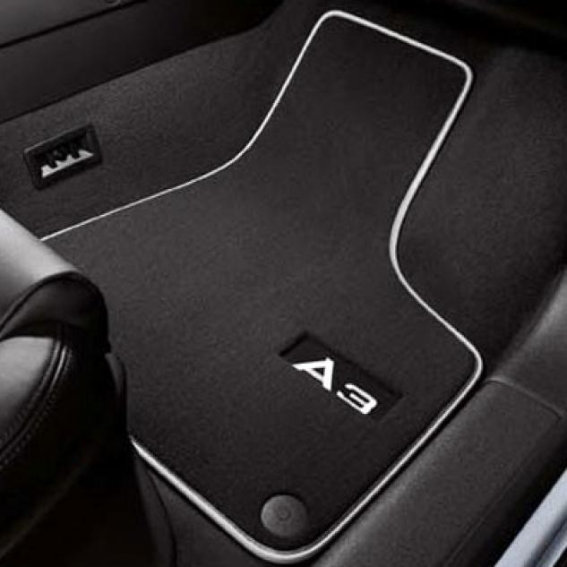 Covorase textile Premium originale Audi A3 (8P) 2003-2013, set fata-spate