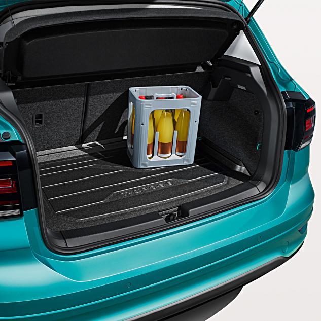 Tava portbagaj originala Volkswagen T-Cross (C11) 2018->, poliuretan extrudat, podea variabila