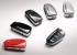 Husa pentru cheie originala Audi 8V, logo quattro, Rosu - Misano red