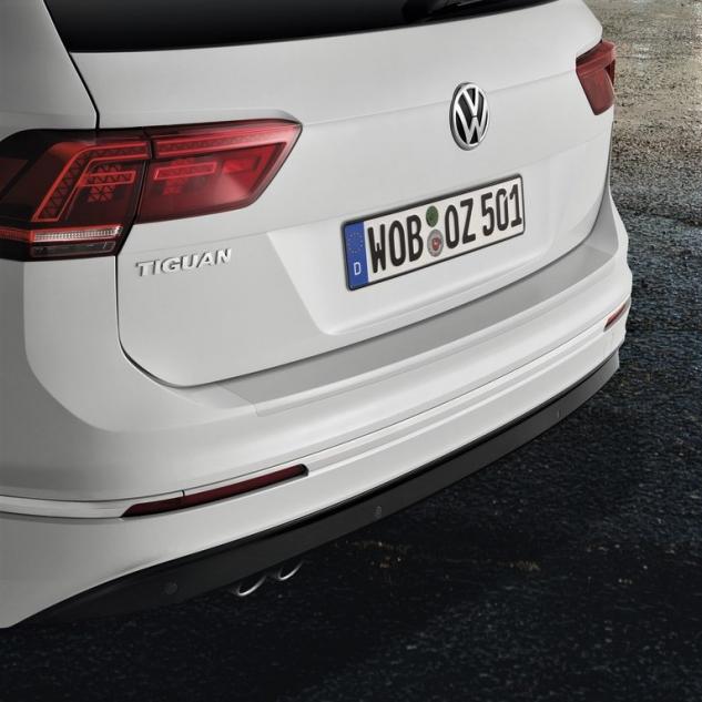Folie de protectie pentru bara spate originala Volkswagen Tiguan (MQB) 2016->, transparenta
