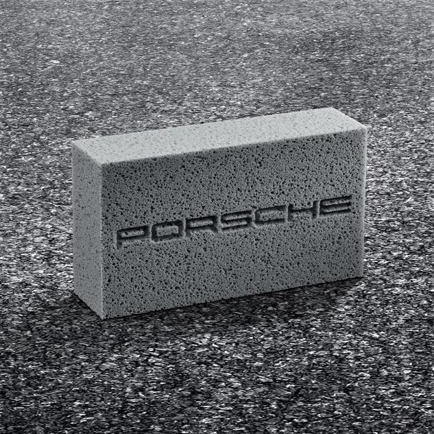 Burete pentru spalat exterior, original Porsche, rectangular