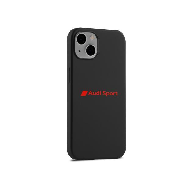 Husa telefon originala Audi Sport pentru Apple iPhone® 13, silicon negru