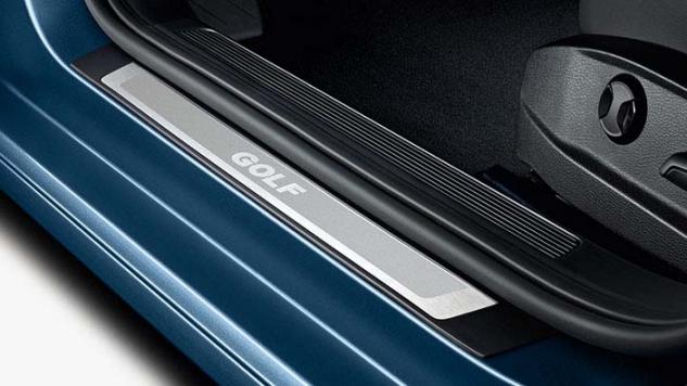 Protectie pentru pragul lateral, originala Volkswagen Golf VII (A7-5G1-BQ1) 2013->, 3 usi, otel inox