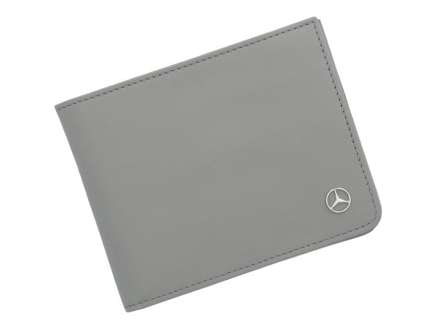 Portofel original Mercedes-Benz, Upcycling, gri argintiu