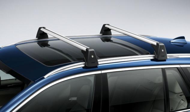 Set bare transversale suport portbagaj originale BMW Seria 5 Touring (F11) 2010-2017