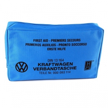 Trusa de prim ajutor originala Volkswagen, albastra