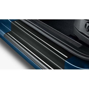 Protectie pentru pragul lateral, originala Volkswagen Golf VII (A7-5G1-BQ1) 2013-&gt;, 5 usi, folie neagra