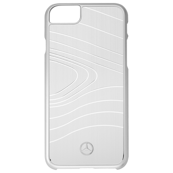 Husa telefon Apple iPhone 7/6s, originala Mercedes-Benz, aluminiu