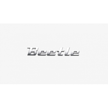 Emblema originala Volkswagen Beetle 2012-&gt;, pentru capota spate, inscriptionare Beetle