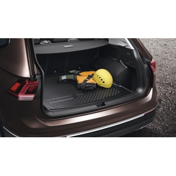 Tava portbagaj originala Volkswagen Tiguan Allspace (MQB) 2018-&gt;, polietilena, podea variabila