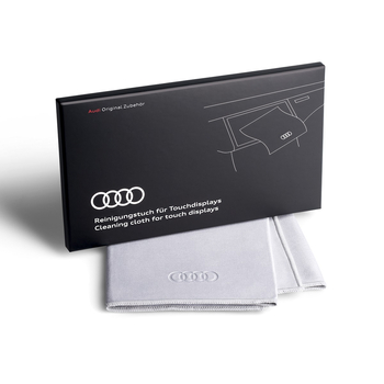 Solutie originala Audi - Laveta din microfibra pentru curatat ecrane tactile