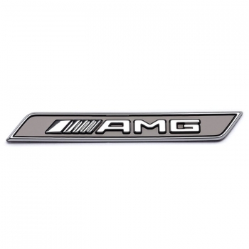Emblema originala Mercedes-Benz AMG, pentru aripa, autocolanta