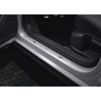 Protectie pentru pragul lateral, originala Volkswagen T-Roc (A11) 2018-&gt;, aluminiu