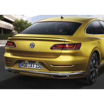 Spoiler spate original Volkswagen Arteon (MQB-B / 3H) 2017-&gt;, negru lucios