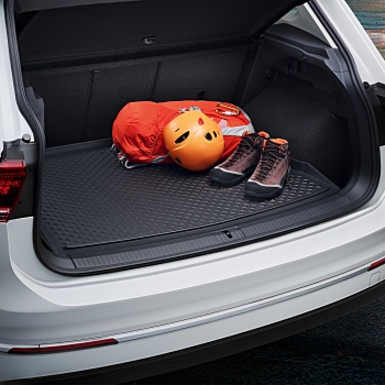 Tava portbagaj originala Volkswagen Tiguan (AD1-AX1) 2016+, polietilena expandata, podea fixa Basis