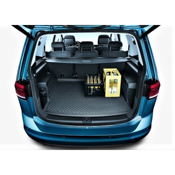 Tava portbagaj originala Volkswagen Touran (5T1) 2016-&gt;, poliuretan expandat, 5-7 locuri
