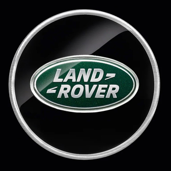Capac central la butuc roata original Land Rover, negru lucios, 63 mm, NEW