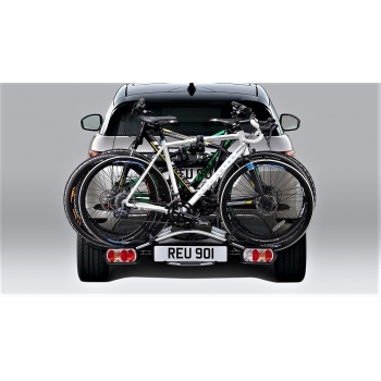 Sistem de transport bicicleta original Land & Range Rover, pe carlig de remorcare, pentru 3 biciclete