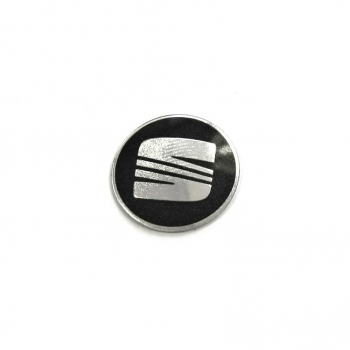 Emblema originala SEAT logo, pentru cheia auto, 14 mm