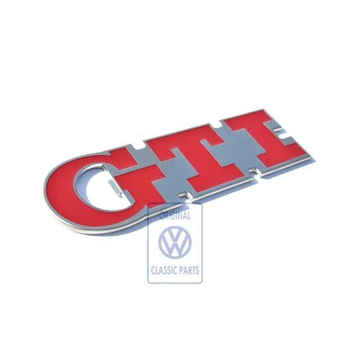Desfacator sticle original Volkswagen GTI, inox-rosu