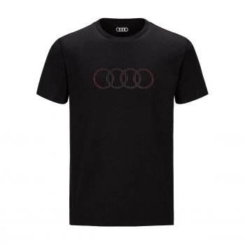 Tricou original Audi, design T, negru, barbati, marimea S
