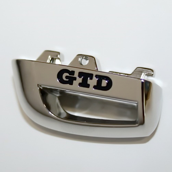 Ornament de crom pentru cheie originala Volkswagen, GTD, NEW