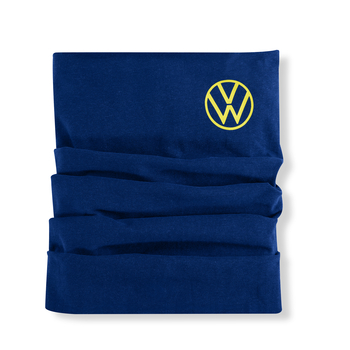 Fular tubular original Volkswagen, bleumarin