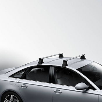 Set bare transversale suport portbagaj originale Audi A6 Limuzina (4G) 2011-2018, fixare pe plafon