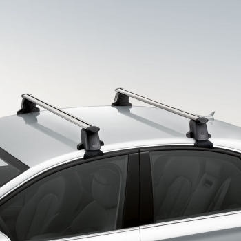 Set bare transversale suport portbagaj originale Audi A8 Limuzina (4H) 2010-2017, fixare pe plafon