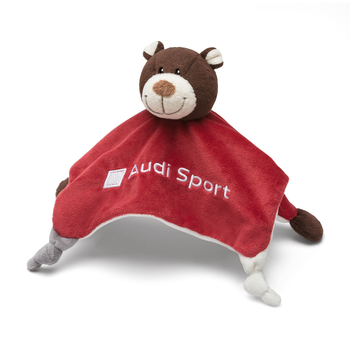 Jucarie originala Audi, Ursulet de plus Audi Sport Motorsport, comforter