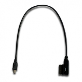 Cablu adaptor original Audi, AMI - Audi Music Interface la mufa Mini-USB